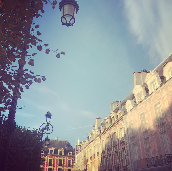 パリのヴォージュ広場へお散歩 💐／ Walking to Place de Vosges